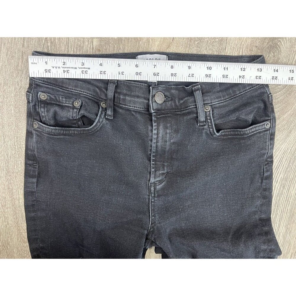 Agolde Sophie High Rise Skinny Jeans Size 29 Black - Picture 6 of 11
